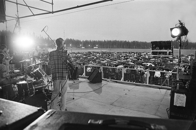 Meatballs Rapu ja Muikku festivaaleilla Mikkeliss 21.7.1984
