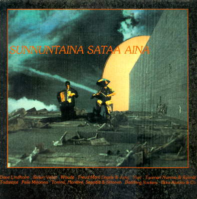 Sunnuntaina sataa aina